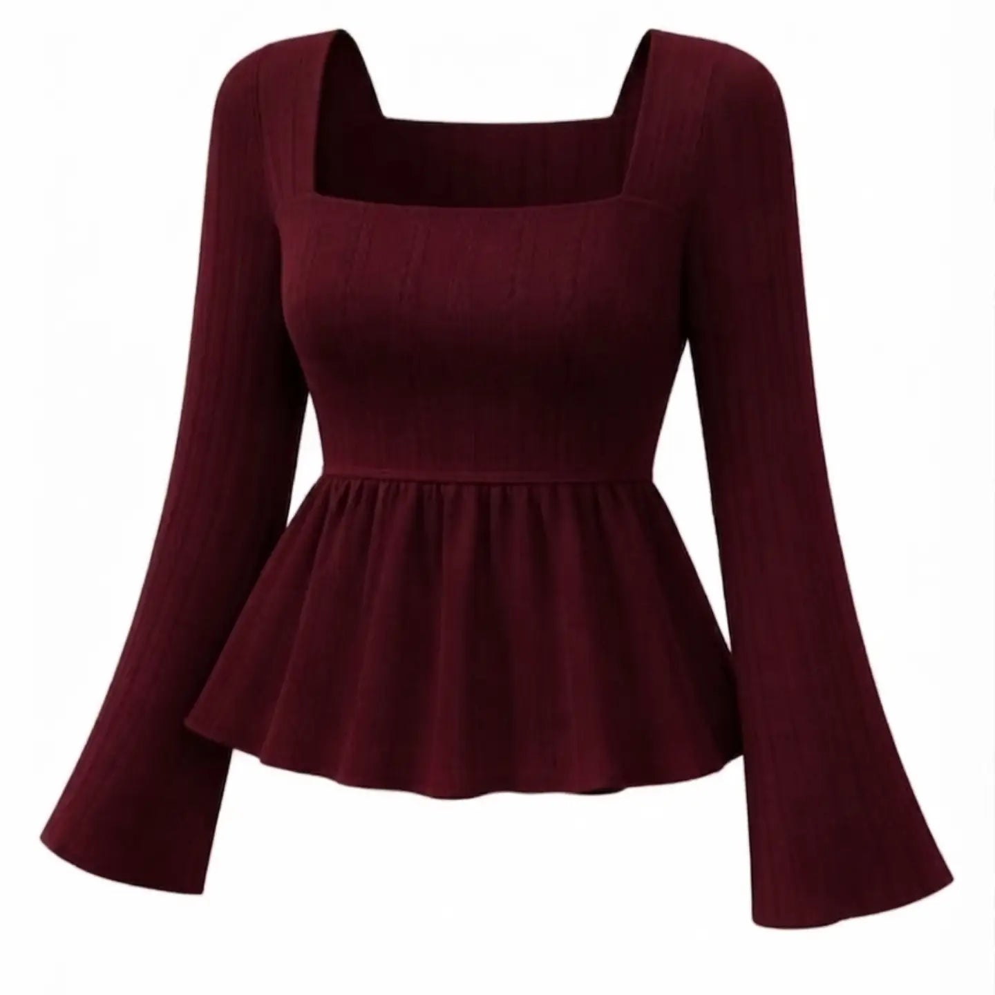 Square Neck Flare Top FS