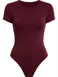 Round Neck Bodysuit Tee