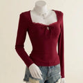 Lace Notch Top FS