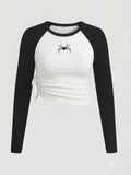 Graphic (Spider) Reglan FS Ruched