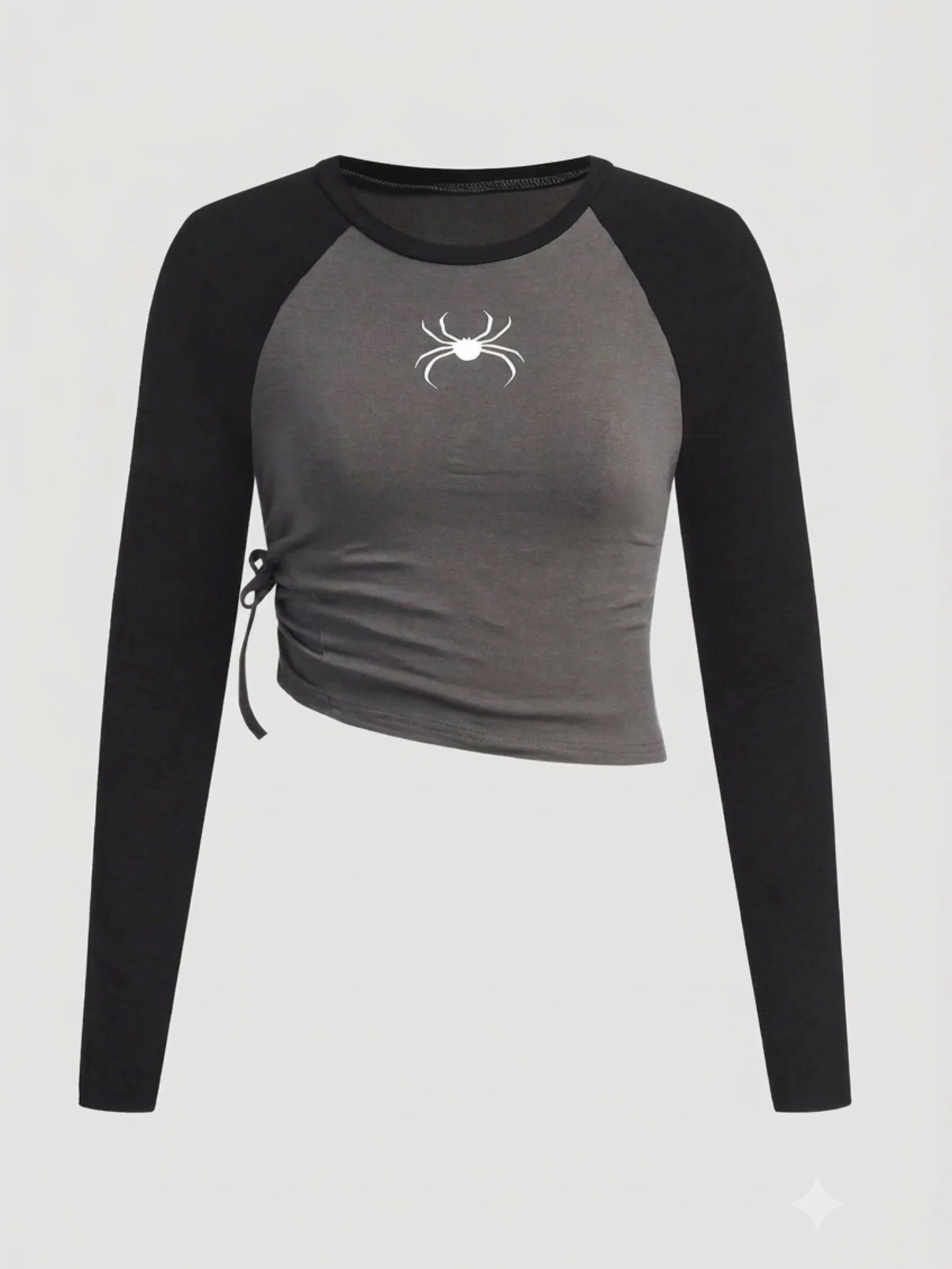 Graphic (Spider) Reglan FS Ruched