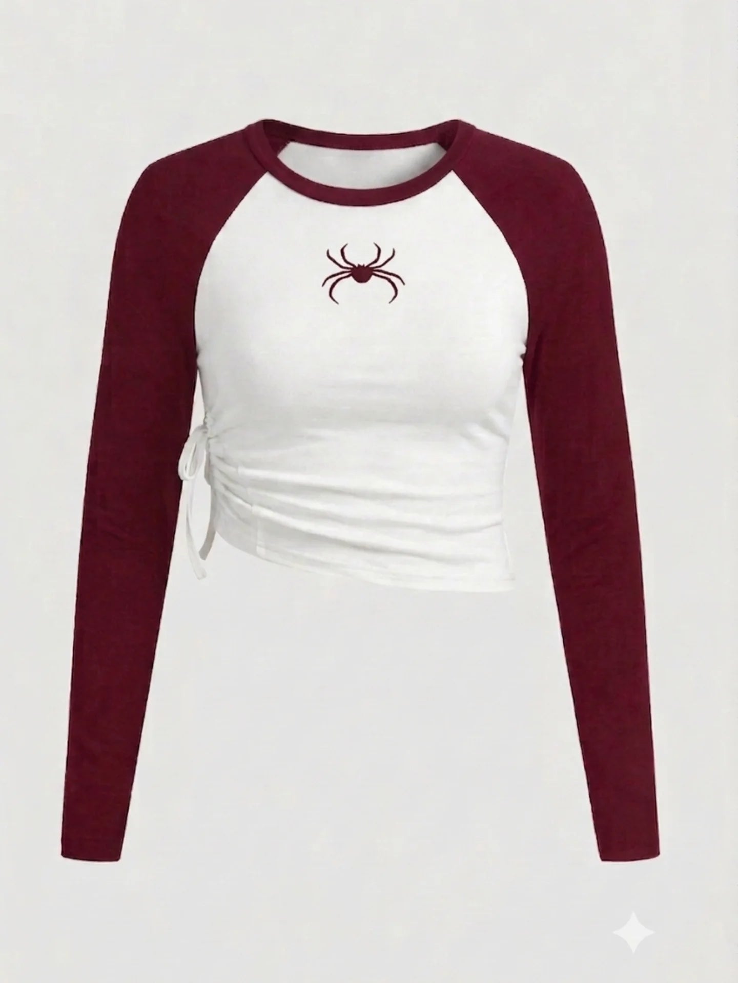 Graphic (Spider) Reglan FS Ruched