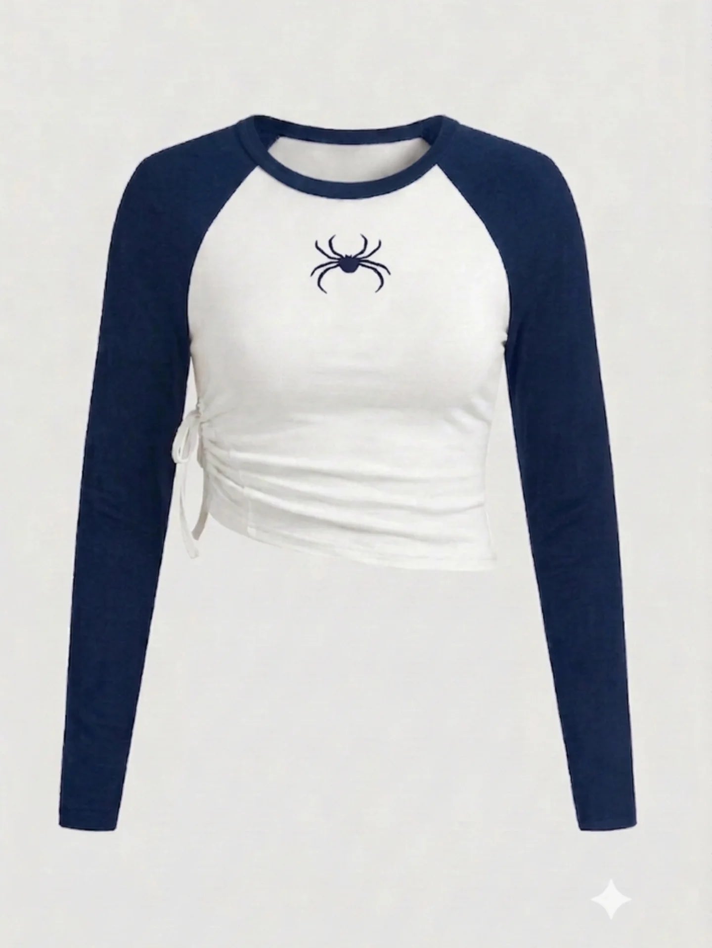 Graphic (Spider) Reglan FS Ruched