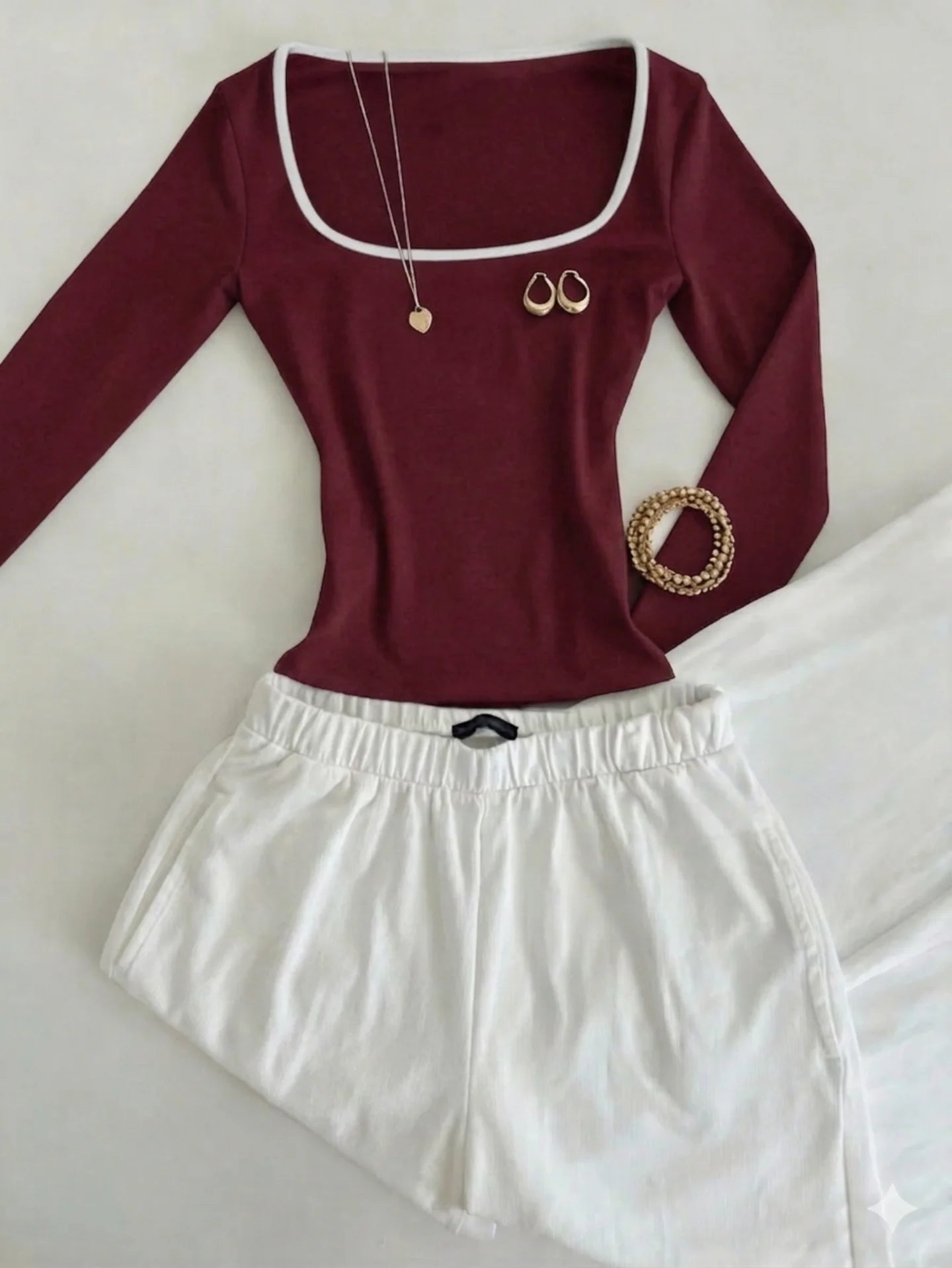 Contrast Co-Ord Set