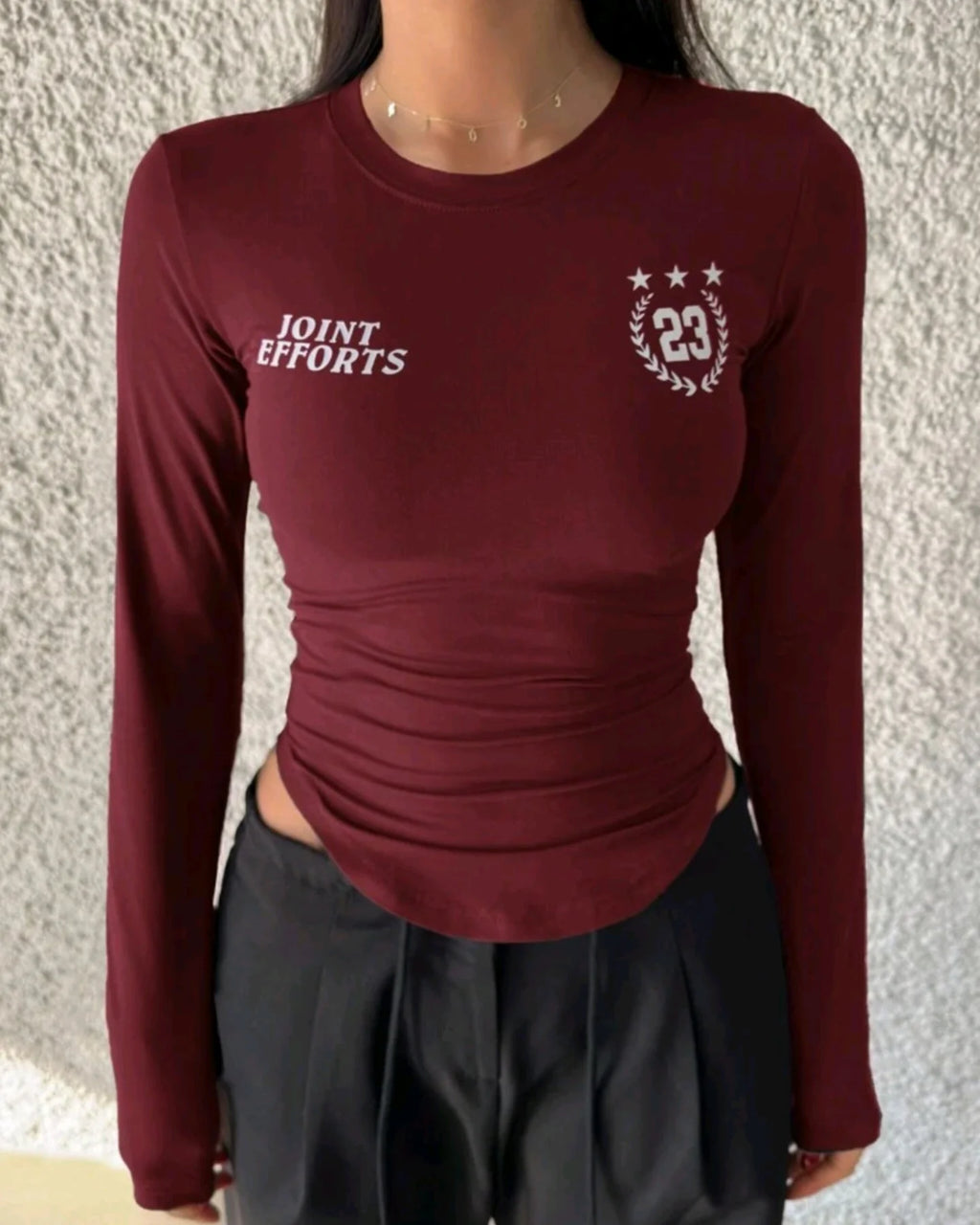 Graphic (J.E 23) Fitted Top FS