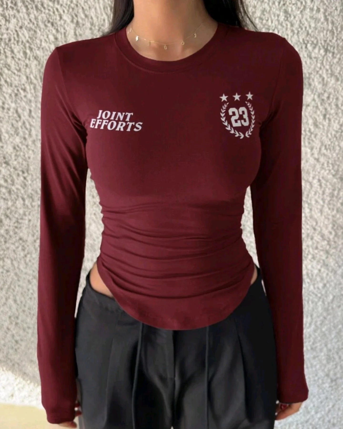 Graphic (J.E 23) Fitted Top FS