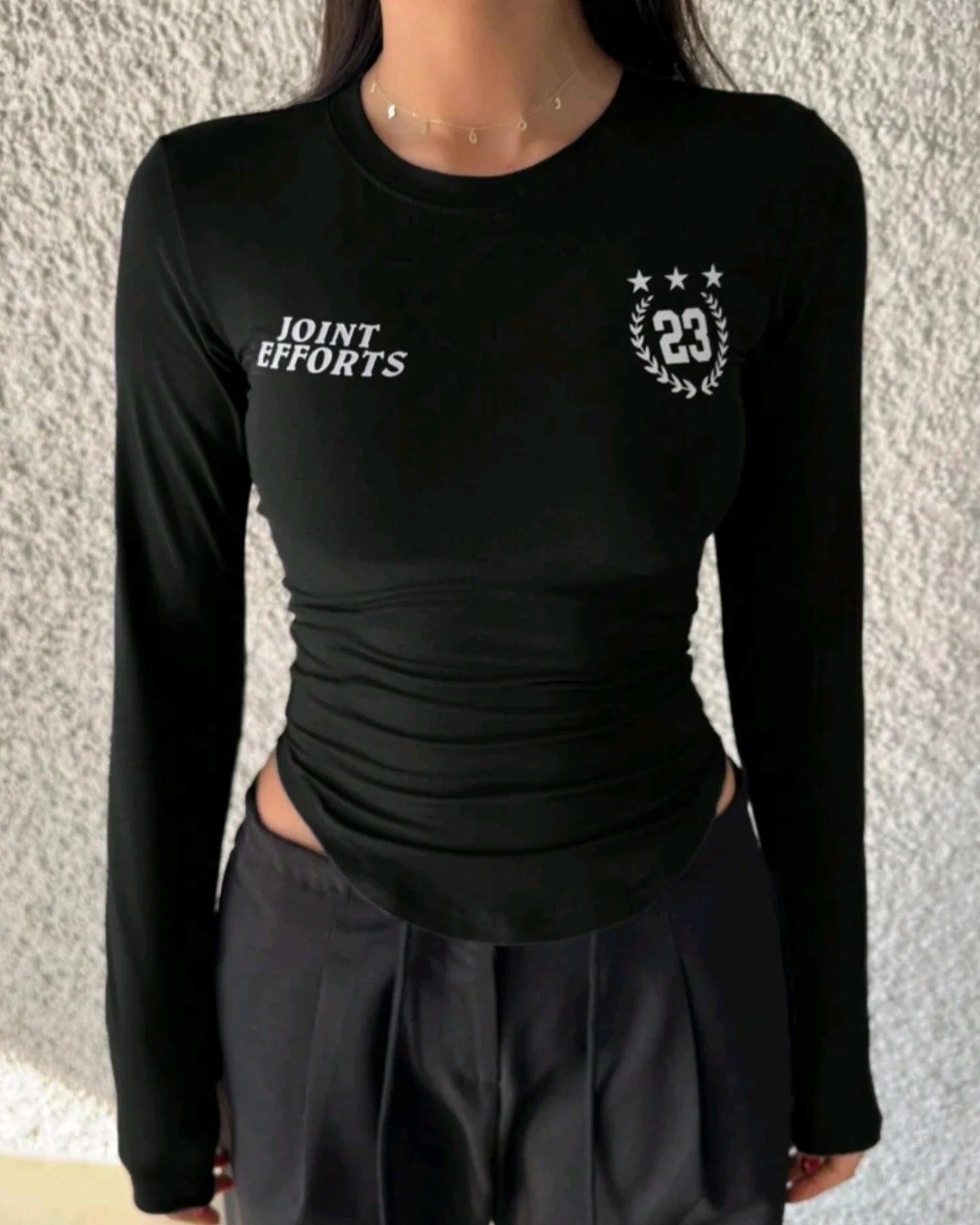 Graphic (J.E 23) Fitted Top FS