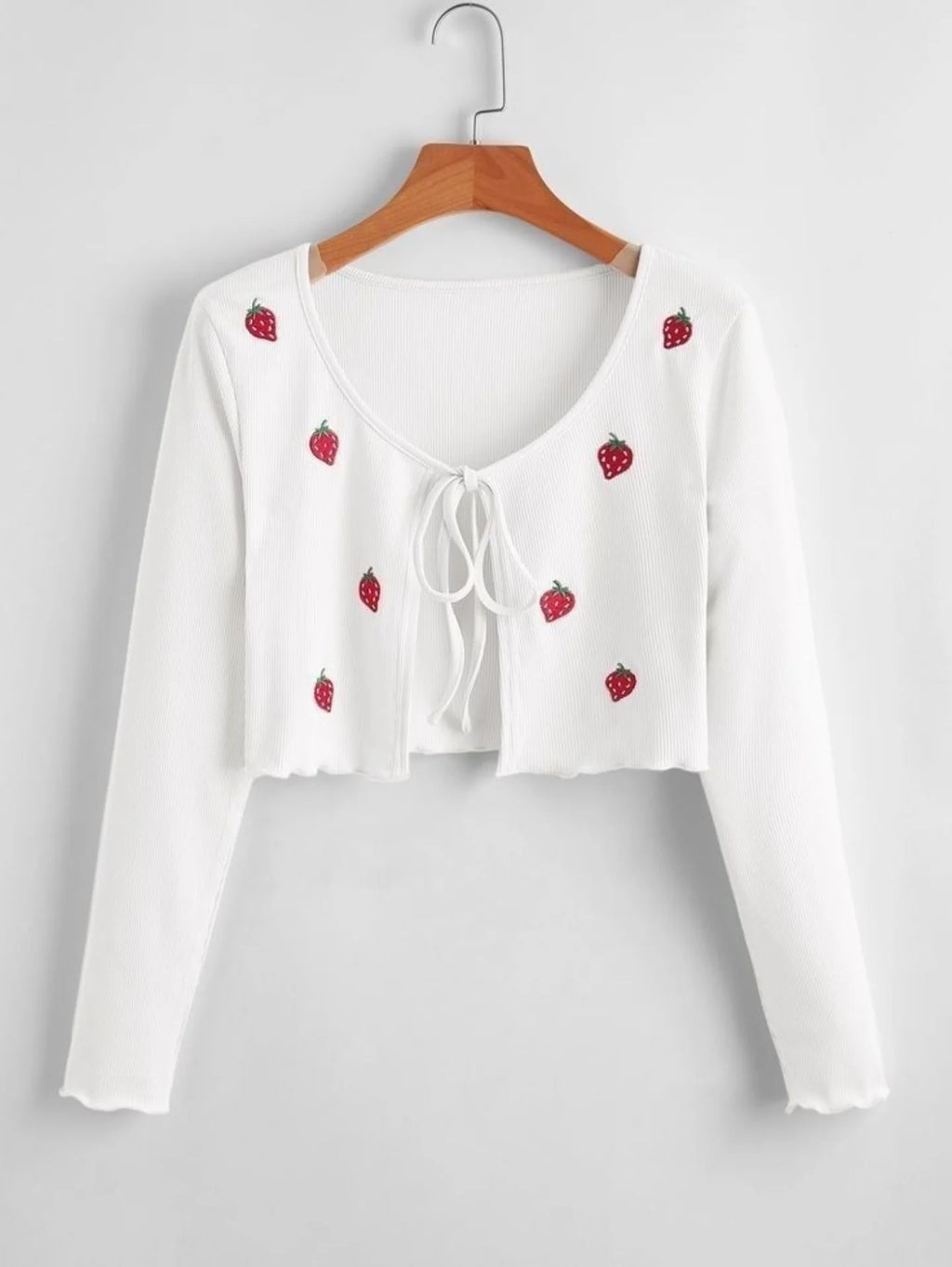 Graphic Printed Lace Cardigan FS