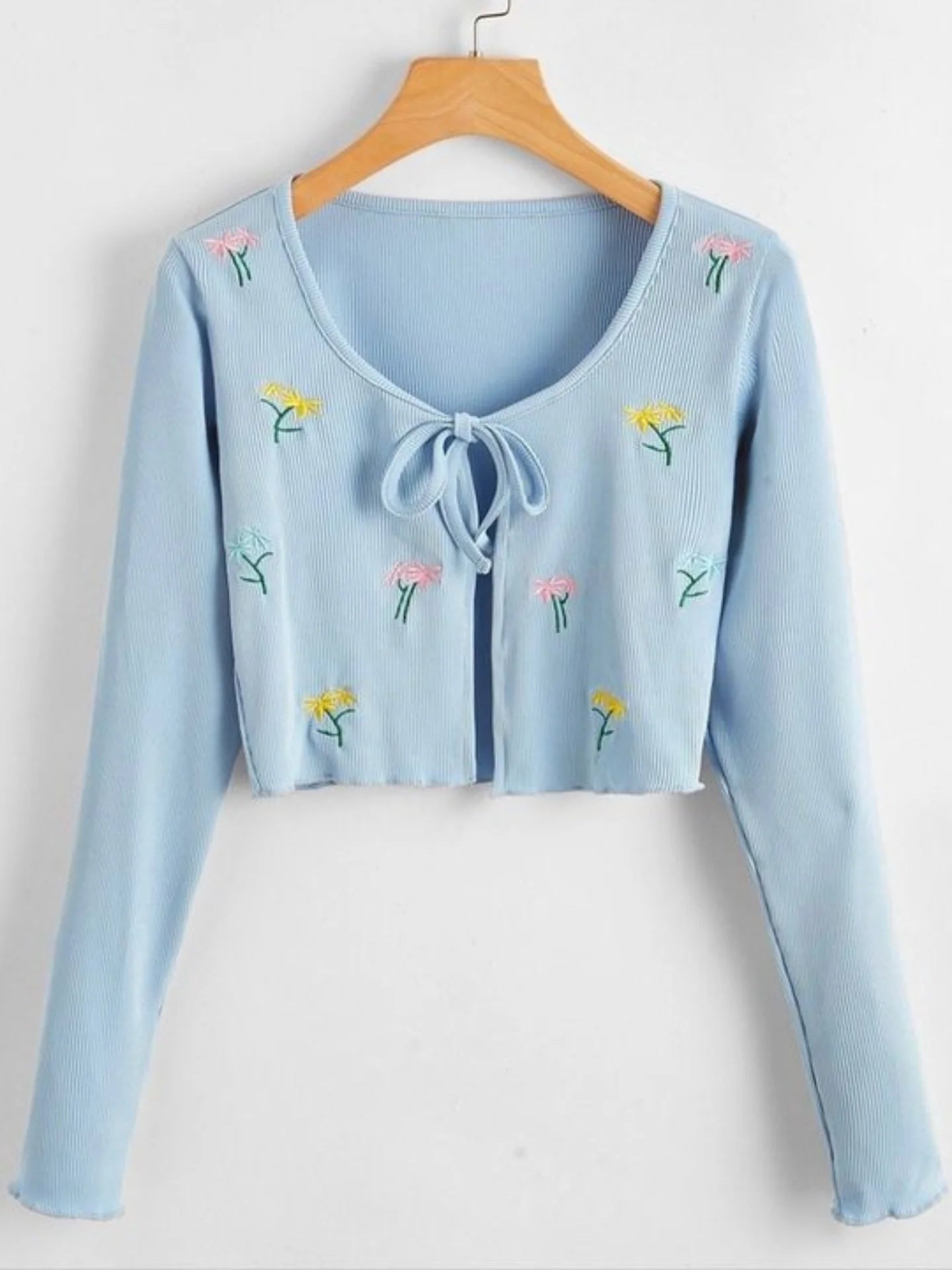 Graphic Printed Lace Cardigan FS