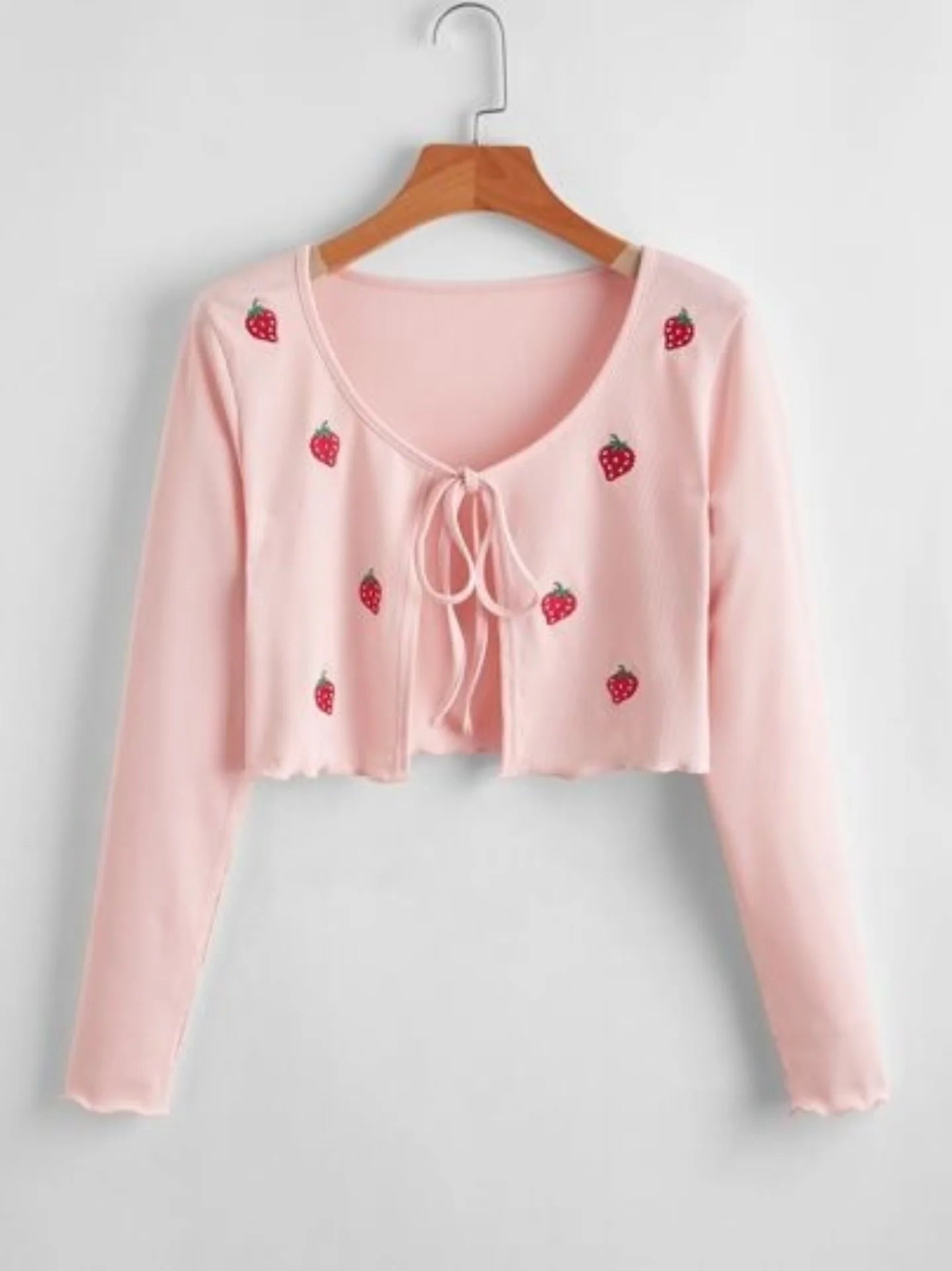 Graphic Printed Lace Cardigan FS