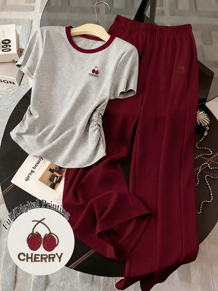 Graphic Logo Tee Co-Ord Set