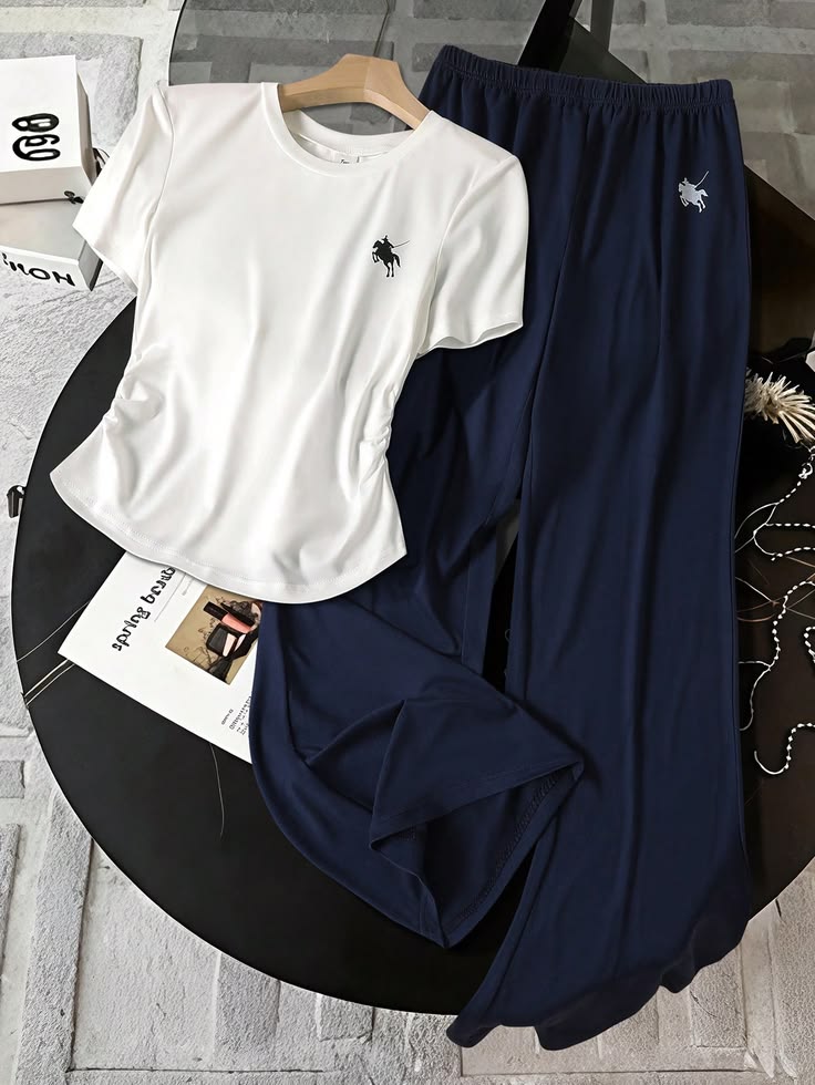 Graphic Logo Tee Co-Ord Set