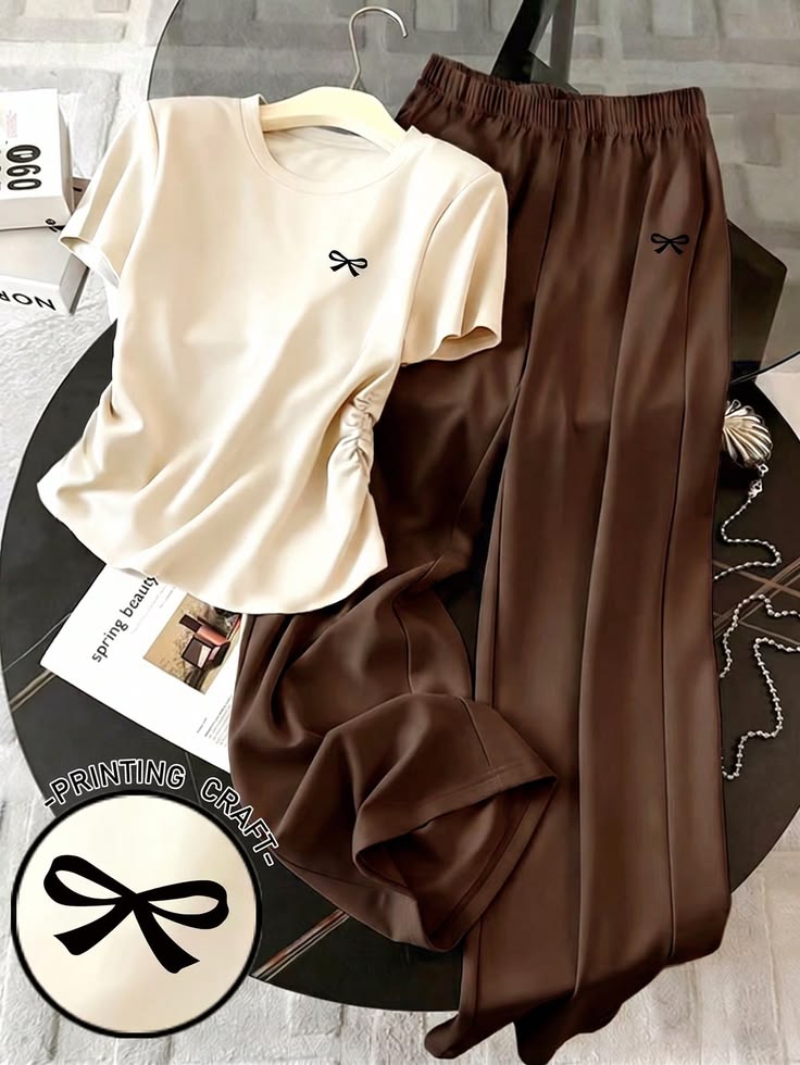 Graphic Logo Tee Co-Ord Set