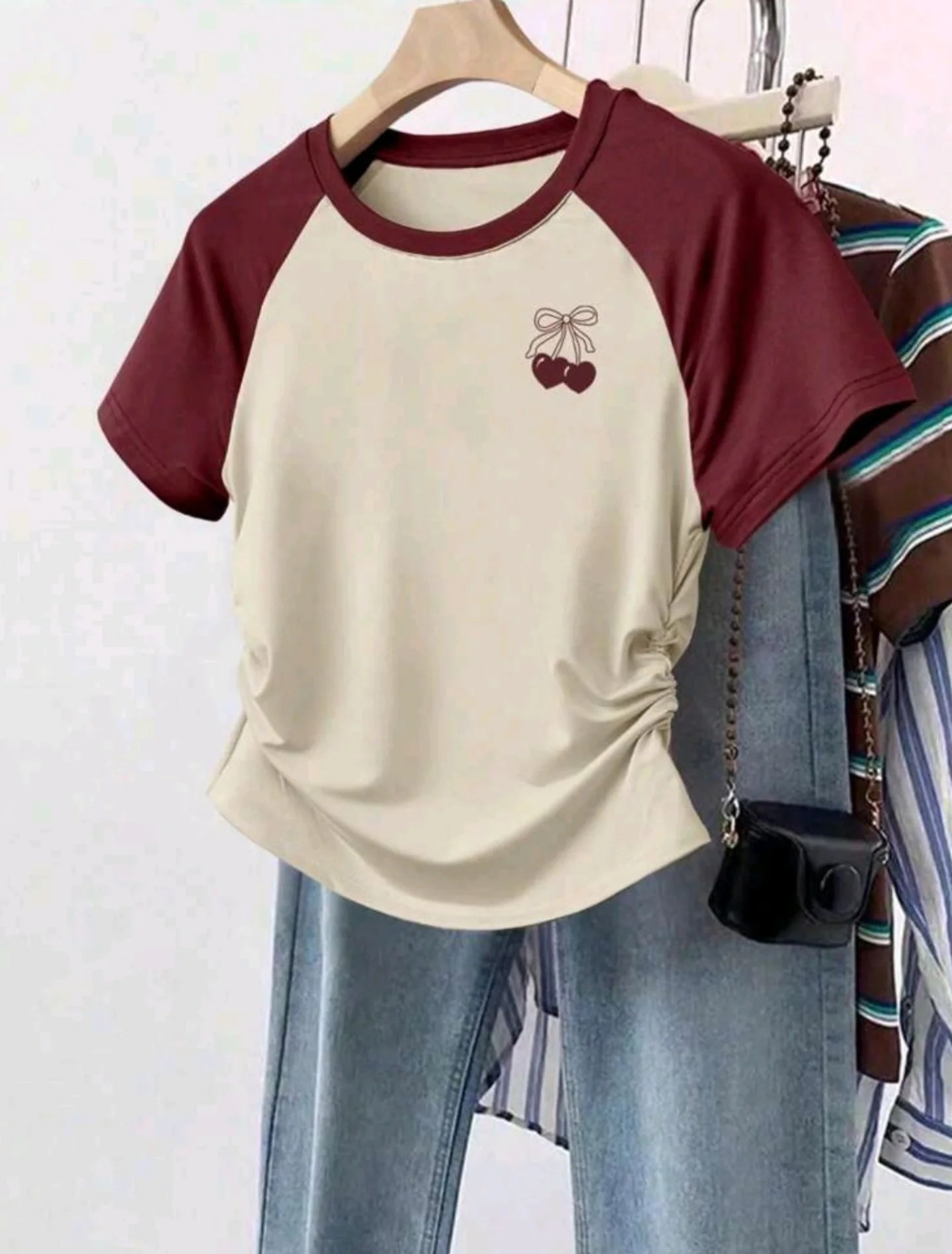 Graphic (Cherry) Reglan Tee