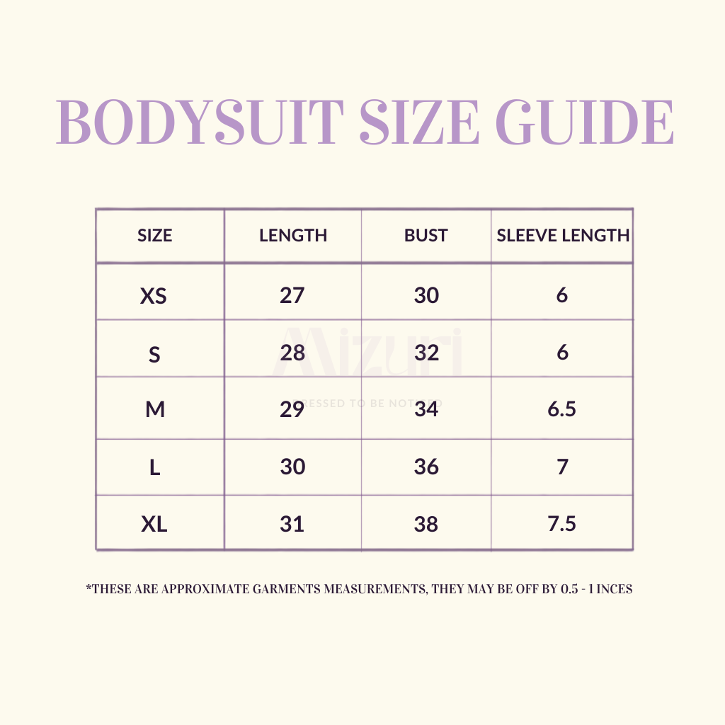 Round Neck Bodysuit Tee