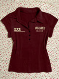 Graphic NYC polo tee
